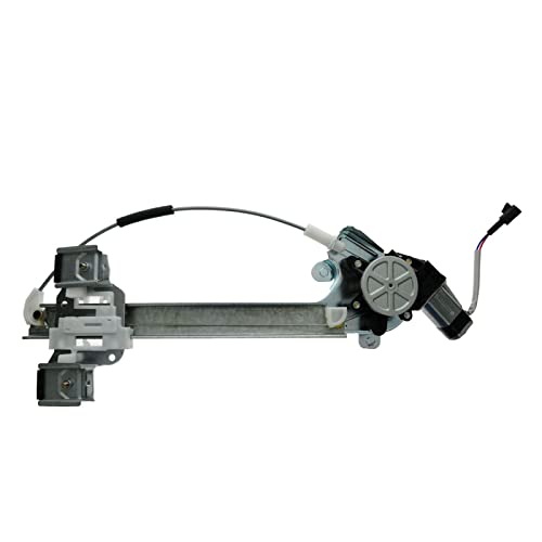 Image of TRQ Rear Left Power Window Regulator & Motor Assembly Drivers Side Compatible with 2000-2005 Buick Lesabre GM1550106