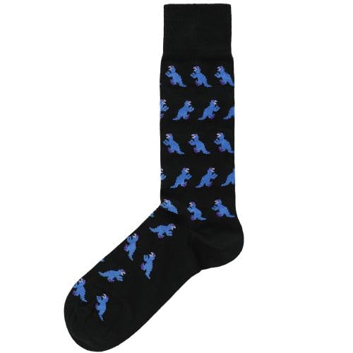 PS Paul Smith MEN SOCK DINO ALLOVER,BLACK,0