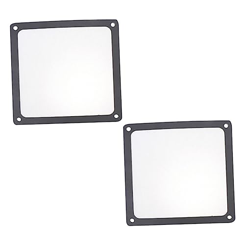 HONMEET 2Pcs Magnetic Fan Computer Cooler Mesh Screen for for Use Durable Material Easy Installation