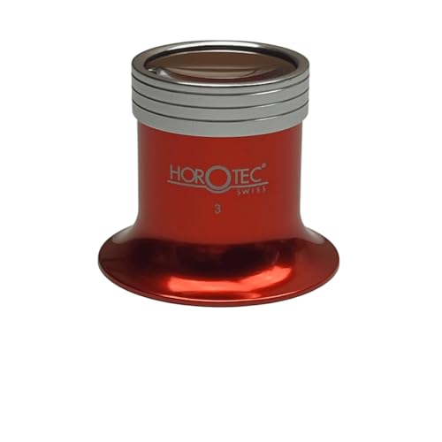 Horotec MSA00.033-3 Red Anodized Loupe