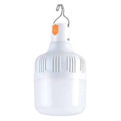 Bombilla LED de emergencia, linterna de camping recargable,USB luces portátiles