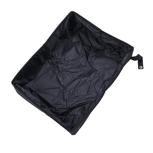 HANABASS Foldable Cat Toilet Cat Basin Durable Pet Supplies for Easy Cleaning and Comfort for Tidy Homes Black