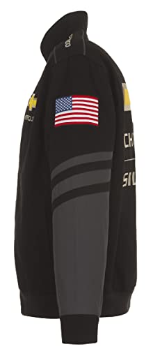 JH DESIGN GROUP Men's Chevy Silverado Jacket an Embroidered Classic Twill Coat4