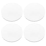 ROMISBABA 4 piezas Base para Copas de Vino de Cristal de Soporte Redondo para Copa para Proyectos DIY y Eventos Elegantes