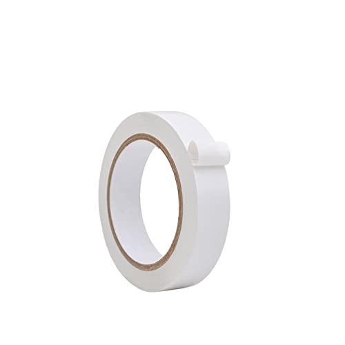 WOD VTC365 White Vinyl Pinstriping Tape, 1 inch x 36 yds. for School Gym Marking Floor, Crafting, & Stripping Arcade1Up, Vehicles and More
