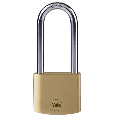 Image of Yale Y110B /50 /166 /1 /B Brass Padlock 50 mm LS Piece 1 Box, 50mm