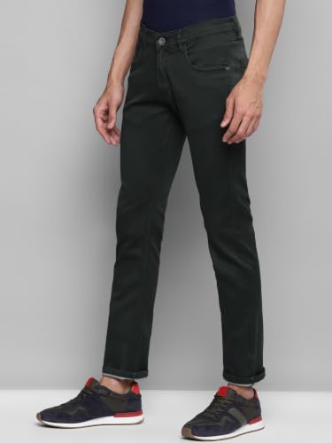 Image of Allen Cooper Skinny Low Rise Power Stretch Denim Chinos Type Jeans for Men