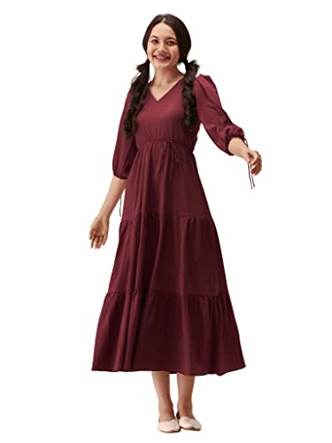 Image of AASK Women Fit and Flare Dress