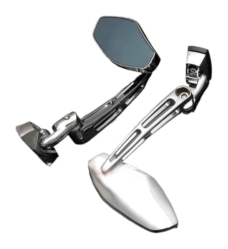 Rétroviseur moto Suzuki GSXR miroir de rechange réglable argent pour SV650 TL1000