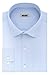 Unlisted by Kenneth Cole mens Regular Fit Checks and Stripes (Patterned) Dress Shirt, Sky Blue, 17 -17.5 Neck 32 -33 Sleeve X-Large US