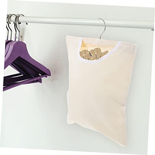 Clothes Pin Storage Bag Clip Holder for Bathroom Kitchen Home Wall Hanging Garment Bag over The Door Storage2
