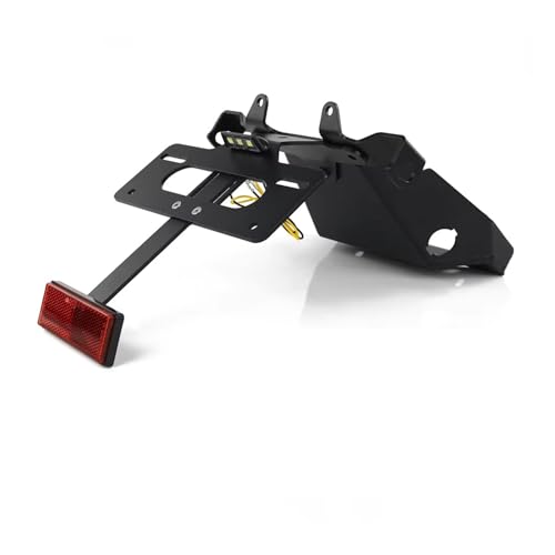 Support plaque d'immatriculation Ducati Monster 696 kit d'éliminateur garde-boue arrière compact rigide