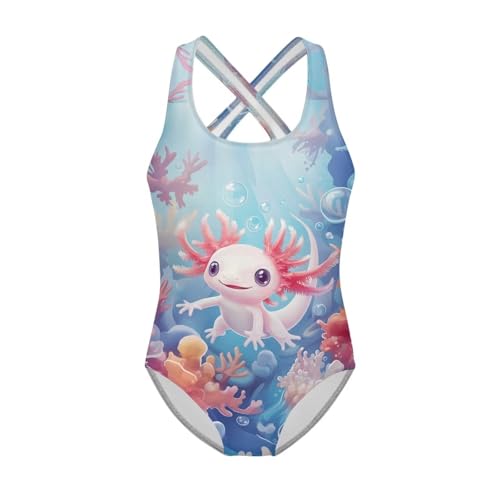 Image of Girls One Piece Swimsuits Size 5-14 Kawaii Gymnastics Leotard for Beach Vacations