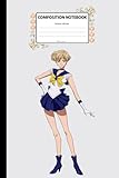  Sailor Uranus: Composition Notebook 100 Lined Pages 6x9 Notebook • Writing Journal • Diary • Notepad ( V2)