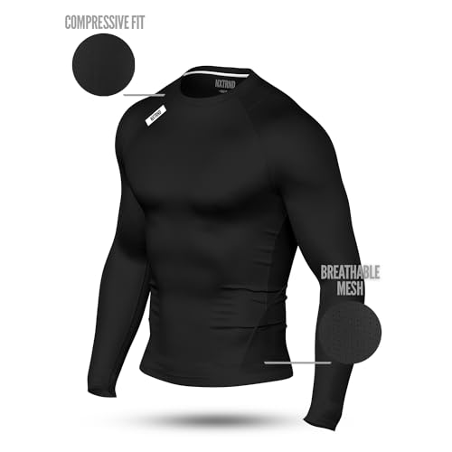 Nxtrnd Men's Compression Long Sleeve, Long Sleeve Compression Shirt2