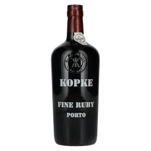 KOPKE - Fine Ruby - Porto - 19.5% Alcool - Origine : Portugal - Notes de fruits frais - A servir au dessert ou en apéritif - 75 cl