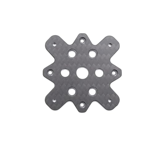 Plaque inférieure carbone GEP-DX4 Dolphin pièce réparation cadre drone 4 pouces support
