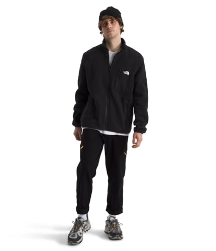 Image of THE NORTH FACE Men's Yumiori Full Zip Jacket | Lightweight Fleece Coat With Embroidered Logo, Zip Pockets