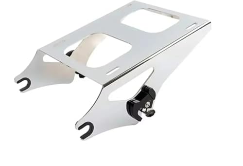 Porte-bagages arrière chrome haut de gamme pour moto Road King et Electra