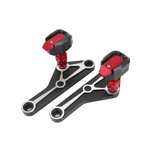 Évitez la casse des leviers sur Diavel 1260 avec ce protège-mains rouge