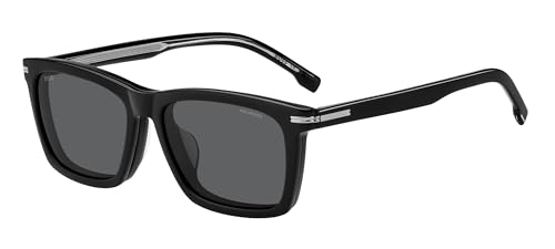 HUGO BOSS lunettes de soleil rectangulaires contre éblouissement sol