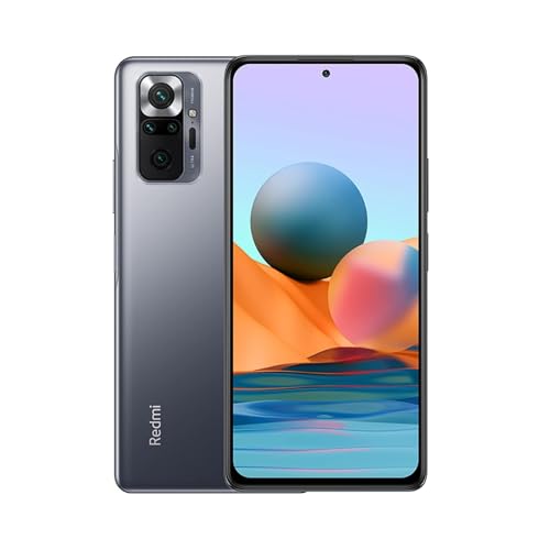 XIAOMI Redmi Note 10 Pro - Smartphone 6GB+128GB 6.67' 120Hz AMOLED DotDisplay 108MP Wide-Angle Cámara 5020mAh (typ) NFC Dual SIM Card, Gris, Accesorios no incluidos (Reacondicionado)