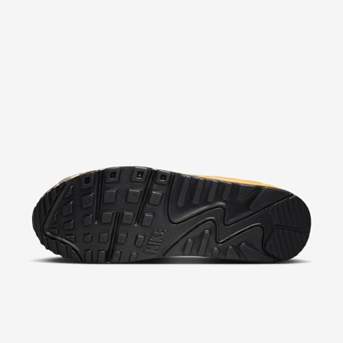 Nike Air Max 90 Premium Men's Shoes (IF1721-001, Black/University Gold/Parachute Beige/Black)2