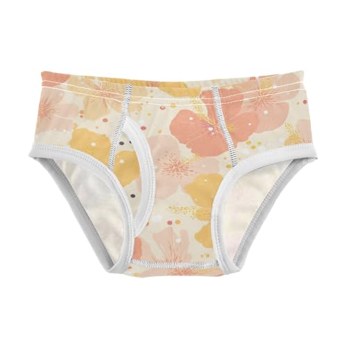 KLL Beige Boys Toddler Soft Underwear Breathable Children Panties