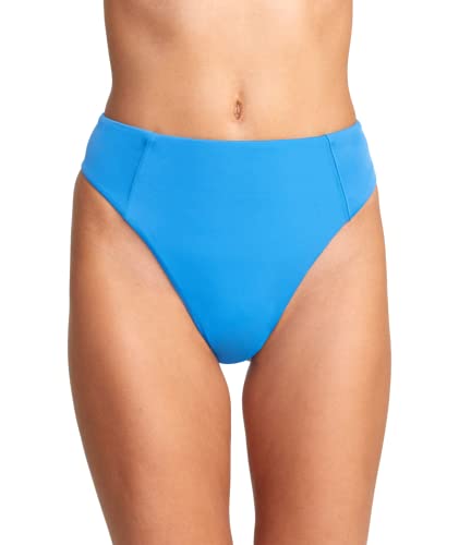 Bas de bikini cheeky RVCA bleu en maille de taille M pour femme