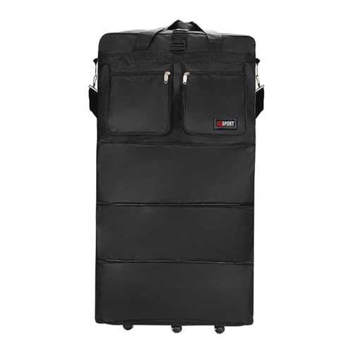 Suitcases With Wheels Expandable Foldable Luggage Bag Rolling Wheeled Expandable Duffle Bag Spinner Suitcase Luggage - 6 Wheels, Wheelbag Carry-On Duffel Bag