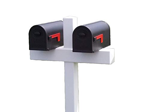 Handy Post Double 54-in x 31-in Heavy Duty White Vinyl Mailbox Post Sleeve