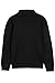 X RAY Boys Turtleneck Sweater, School Uniform Big Boys' & Little Kids Youth Turtle Neck Long Sleeve Pullover, Black, Large (10-12)