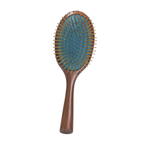 SHERCHPRY 1 Pieza peine de cojín masajeador peine herramienta de corte de pelo cepillo de cabello antiestático cepillo para peine de madera Haya