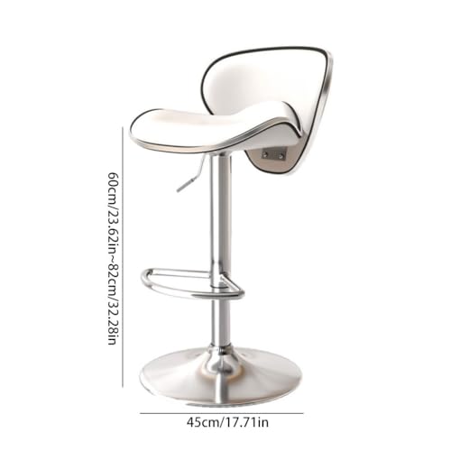 Tabourets de bar design de levage chaise haute cuisine rotative - 4