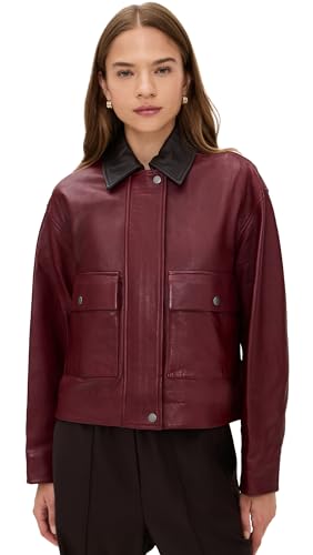 rag & bone Women's Nonie Leather Jacket