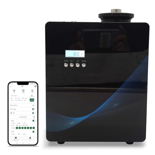 Difusor aromático eléctrico con control Bluetooth y capacidad 500ml