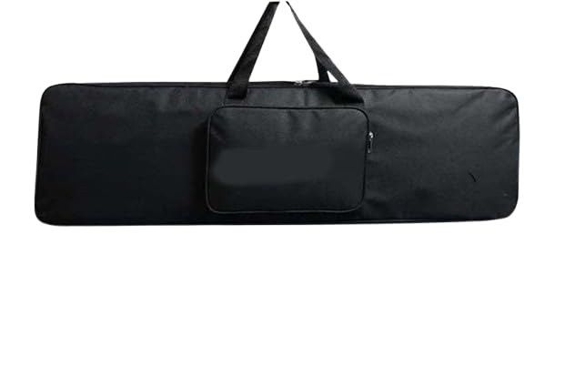 Casioo 61-Key Keyboard Carrying Bag - Black Waterproof Nylon, Perfect for Gigging Musicians-picture-18