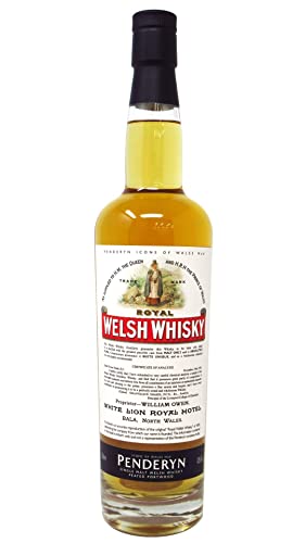 Penderyn Royal Welsh Whisky 43Prozent vol Icons of Wales No. 6 Single Malt Welsh Whisky-Peated Portwood Single Malt…