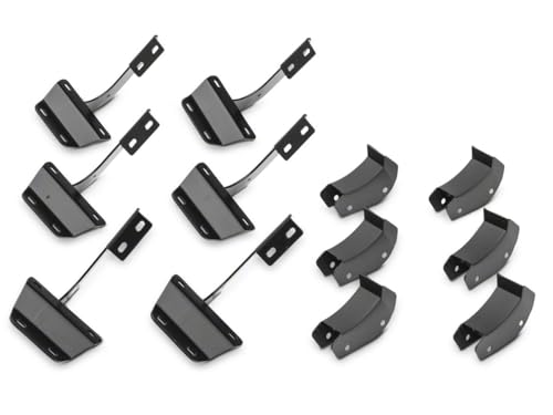 Barricade estribos laterales aluminio negros para F-150 miniatura 5