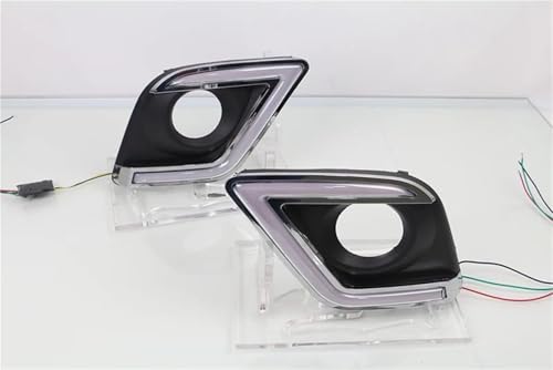 Feu antibrouillard Toyota Hilux Revo 2015-2017 avec clignotant LED jaune