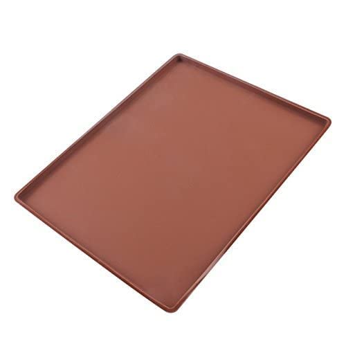 TERXA Cake Swiss Roll Pastry Tool | Silicone Mold Non-Stick Oven Mat | Baking Tool for Pastry/Pizza | Heat Resistant Kitchen Mat | Kitchen Accessories (Pack of 1,Multicolor)