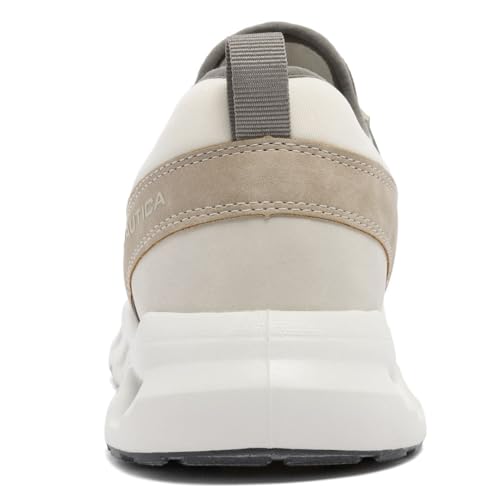 Image of Nautica Mens Running Sneakers Sport Fashion Lace-Up Athletic Soft Shoes for Gym Tennis Men - Cushioned, Breathable, Lightweight & Comfortable