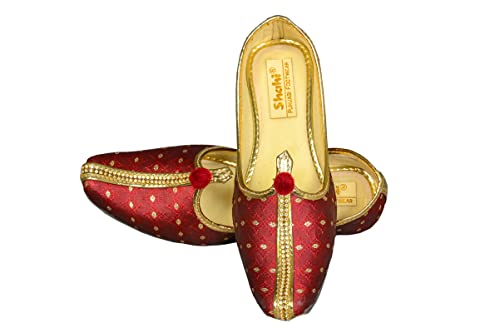 SHAHI-PUNJABI-FOOTWEAR-Boys-JuttiMojari-for-Kids-Red-SPF-2008