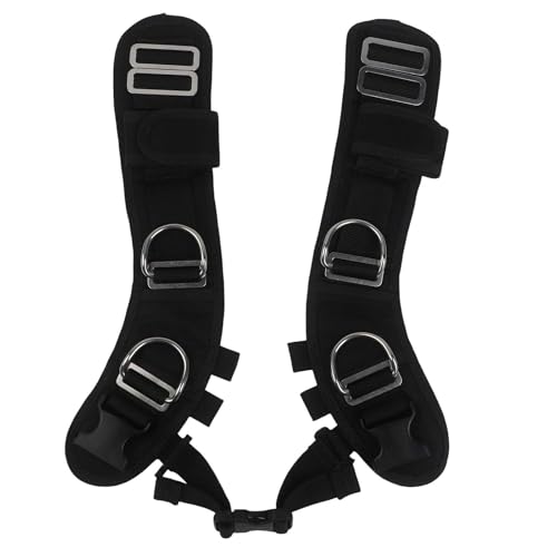 Harnais de plongée pour BCD en nylon confortable avec boucles antirouille - 5