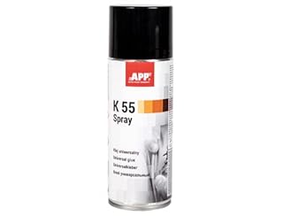AUTO-PLAST PRODUKT APP K 55 Colle en spray utilisable sur les matériaux les plus variés | Multi-Usage | Parfait pour reparation tissu ciel de toit voiture, plafond de voiture | 400 ml