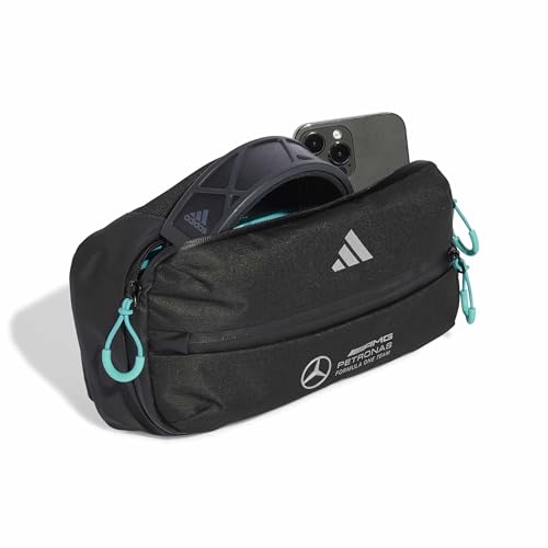 adidas Unisex Mercedes - AMG Petronas Formula ONE Team INTELLIGENT Packing System Slingback, Black/Reflective Silver/semi Mint Rush, One Size