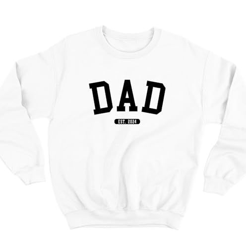 Dad Sweatshirt Papa Sweatshirt Father's Day Sweatshirt Father's Day Gift New Dad Gift Men's Sweatshirt Personalized Custom Dad Sweater2