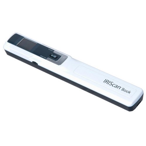 Iriscan Book 5-Portable Scanner, Photo Scanner, Documents Scanner 1200Dpi, Flat Scanning, Sd Card, Battery, Usb, No Driver, Pdf To Word, Readiris Ocr Win Mac White #TOP1