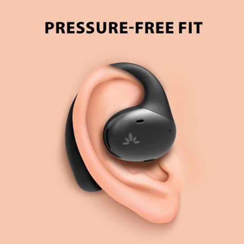 Avantree AcuEar Pebble - Bluetooth Persönlicher Tonverstärker mit Kabellos Tischmikrofon & Open Ear Kopfhörer 2-in-1 für Senioren, Klarer Sprachübertragung, Komfortable offene Ohrhörer, und Ladeetui – Bild 6