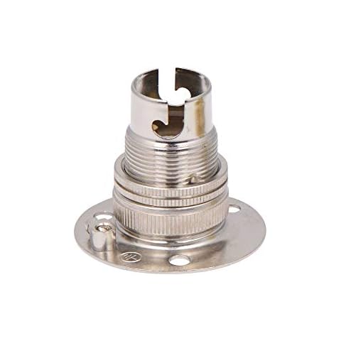ElekTek B15 SBC Brass Miniature Lamp Holder Cover